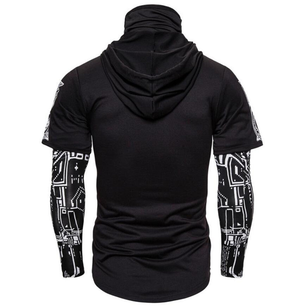 Letter Pullover Print Autumn Men's Hoodies