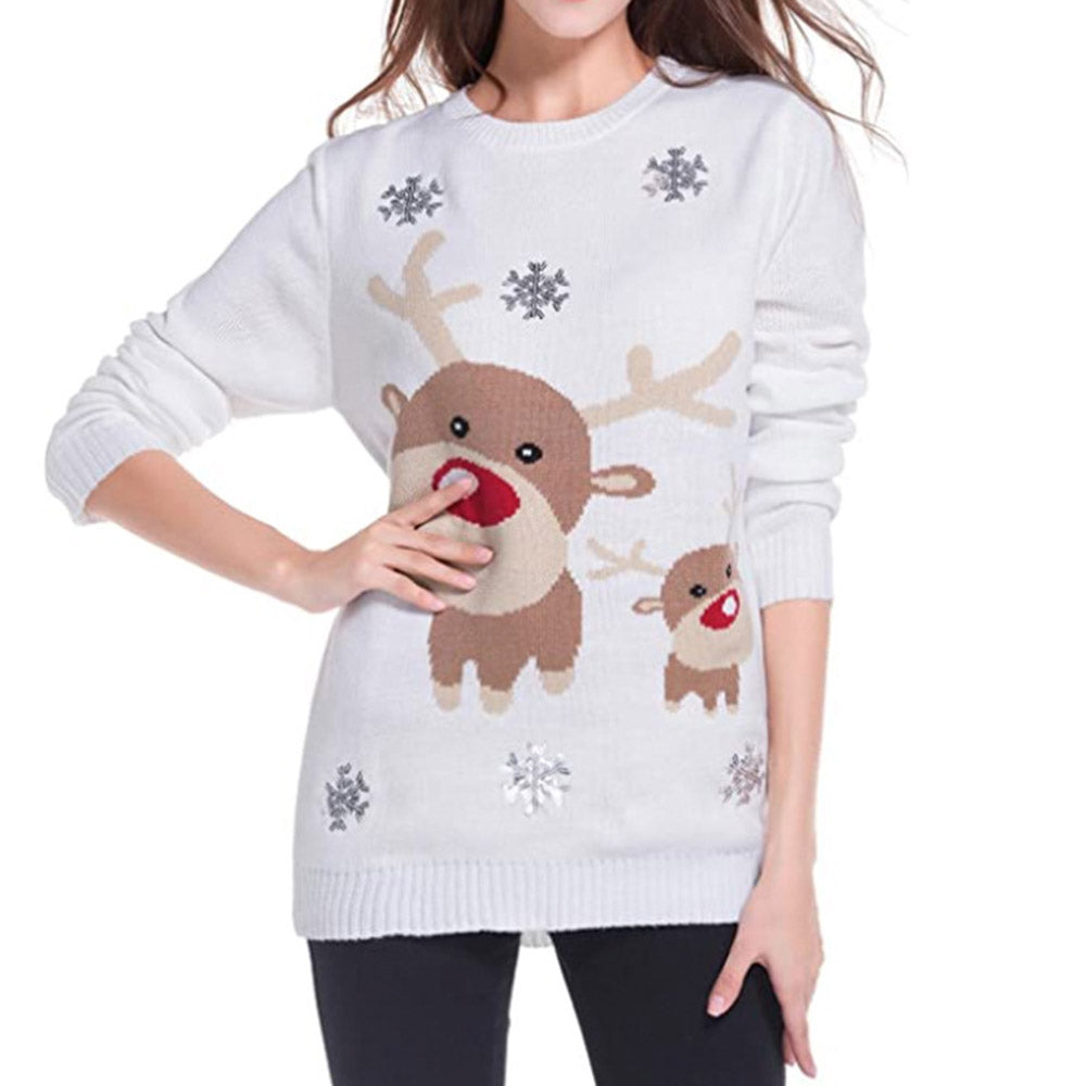 Merry Christmas Sweater | Long Sleeve Women's Sweater