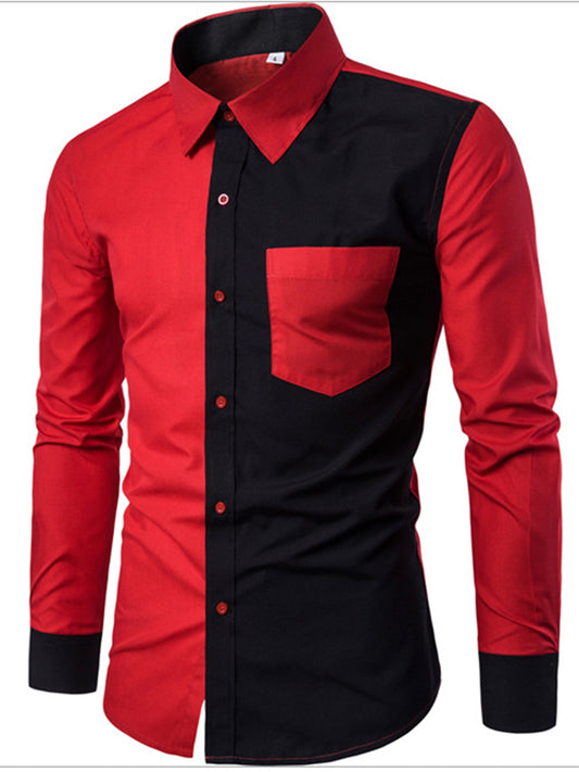 Lapel Fall Men's Shirt