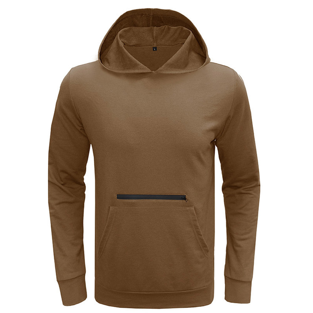 Pullover Plain Pocket Pullover Men's Hoodies