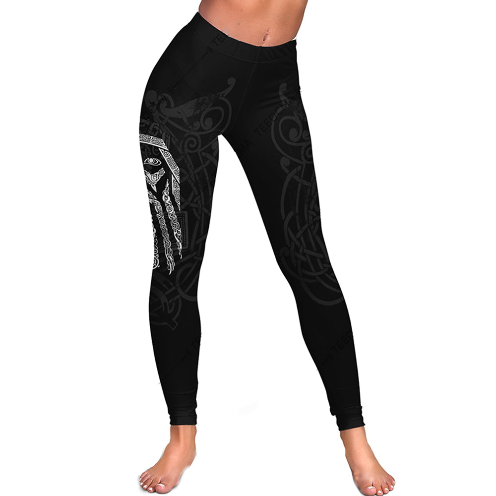 Print Sports Geometric High Waist Women's Leggings