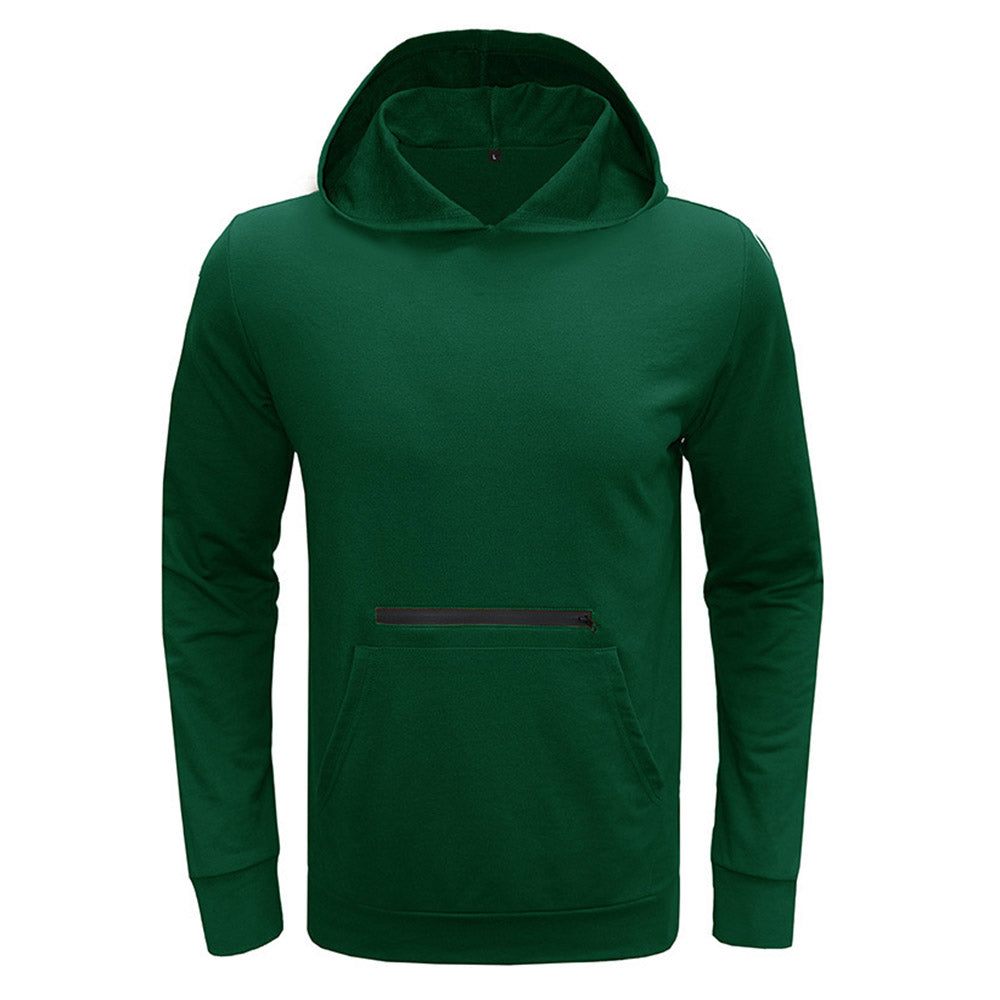 Pullover Plain Pocket Pullover Men's Hoodies