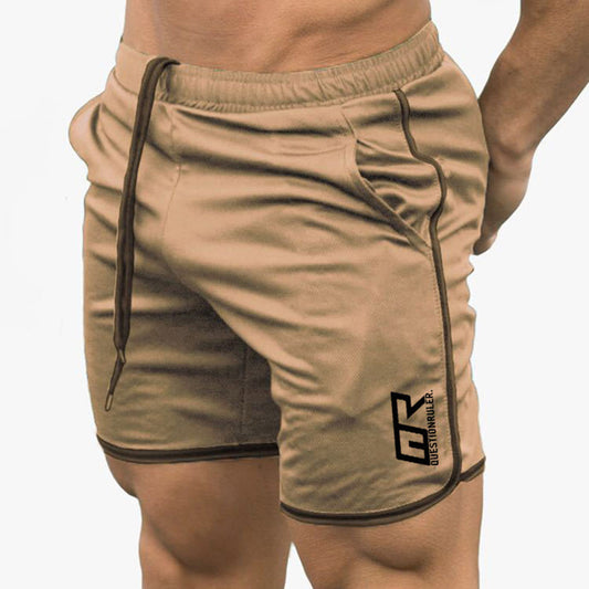 Loose Lace-Up Men's Shorts