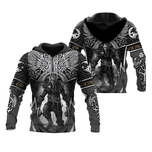 Cardigan Print Spring Men's Hoodies