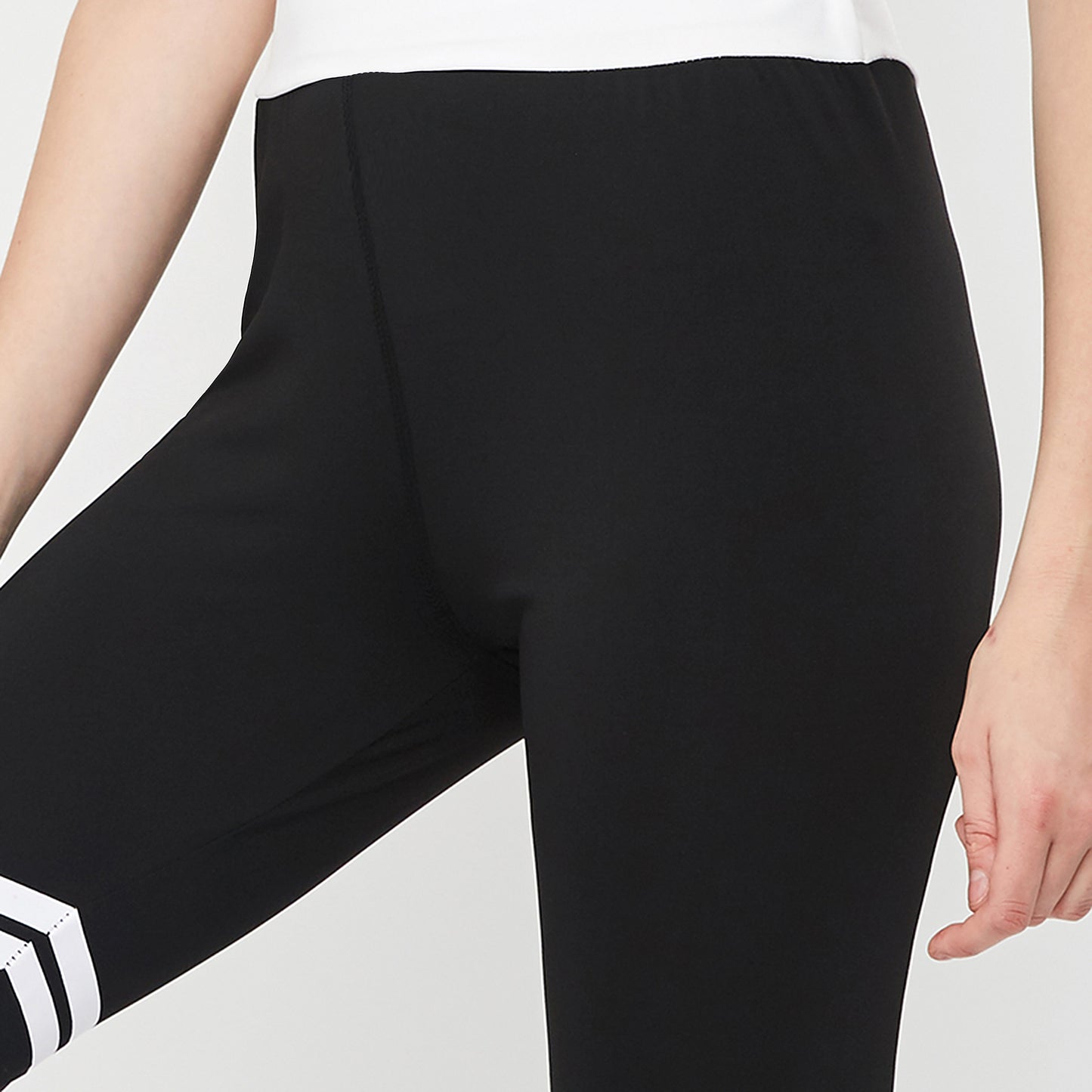 Color Block Casual Women's Leggings