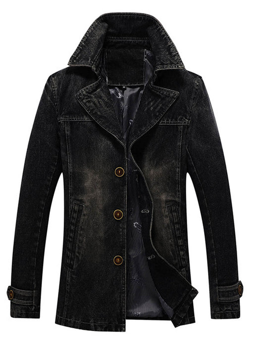 Lapel Winter Men's Jacket