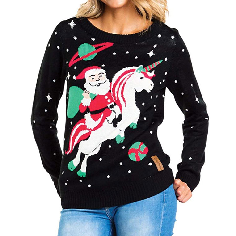 Merry Christmas Sweater | Regular Winter Women's Sweater