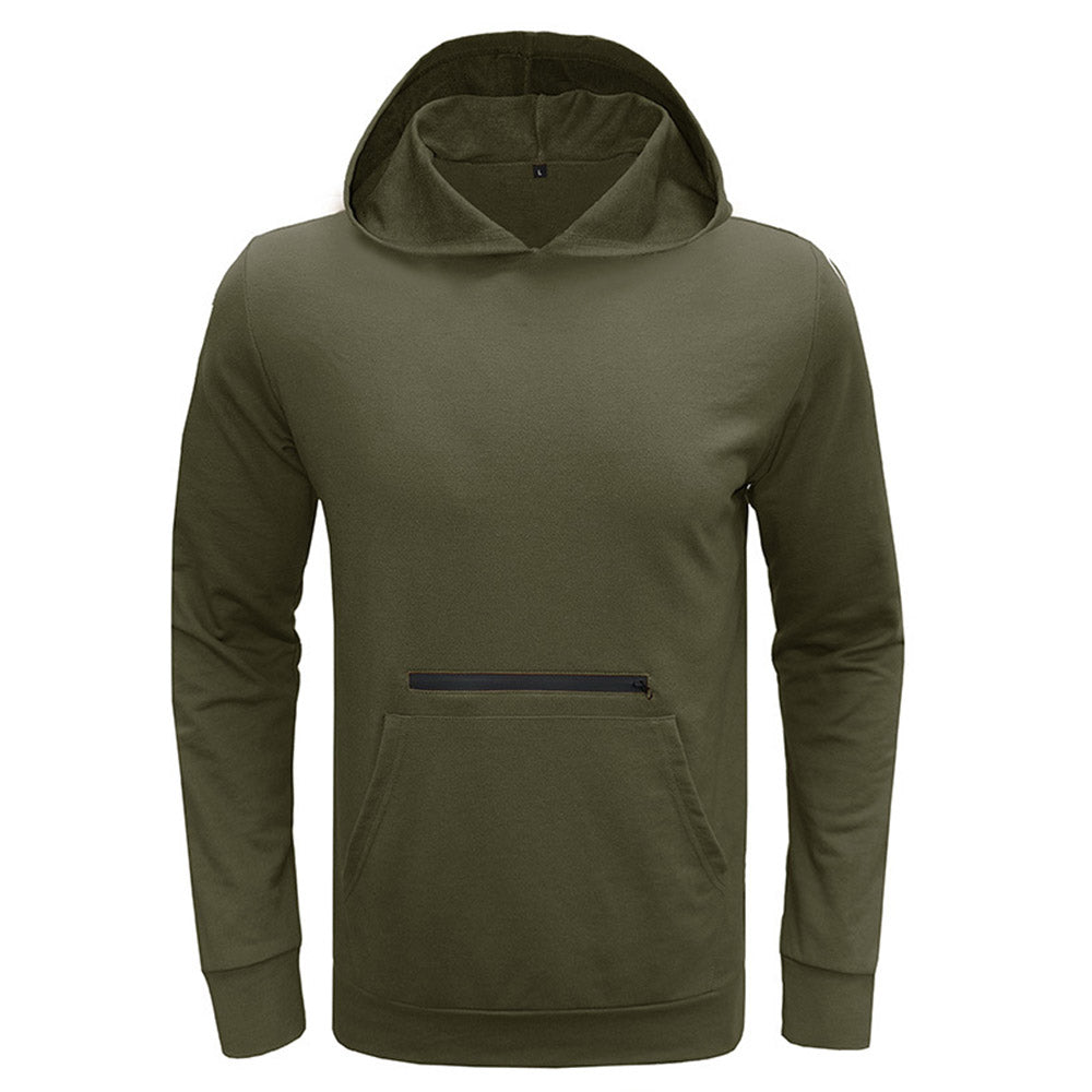 Pullover Plain Pocket Pullover Men's Hoodies