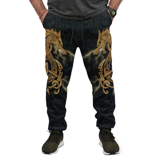 Geometric Print Fashion Men's Casual Pants