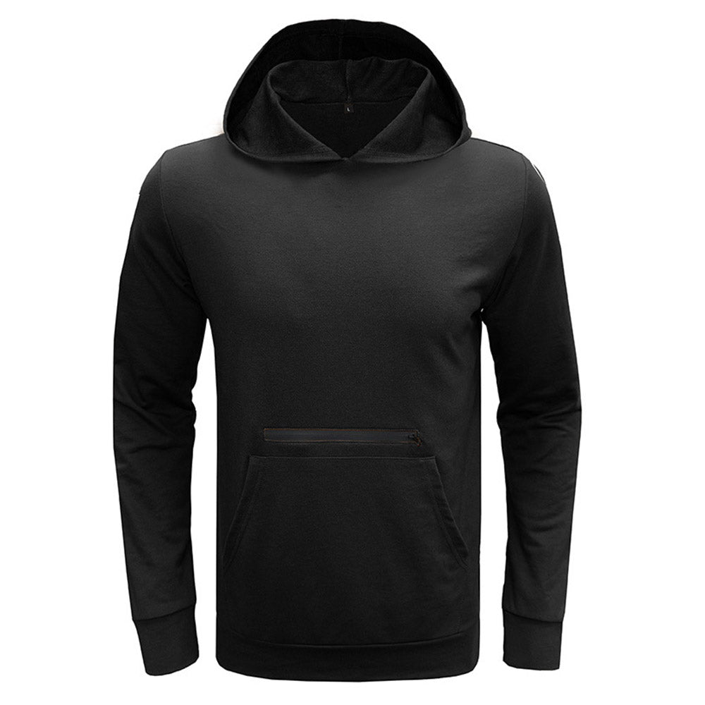 Pullover Plain Pocket Pullover Men's Hoodies