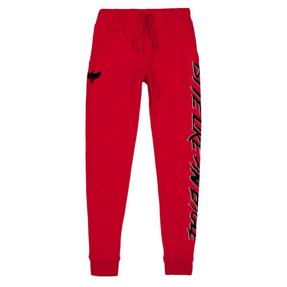 Bite Like An Eagle Red Joggers Cobra Kai