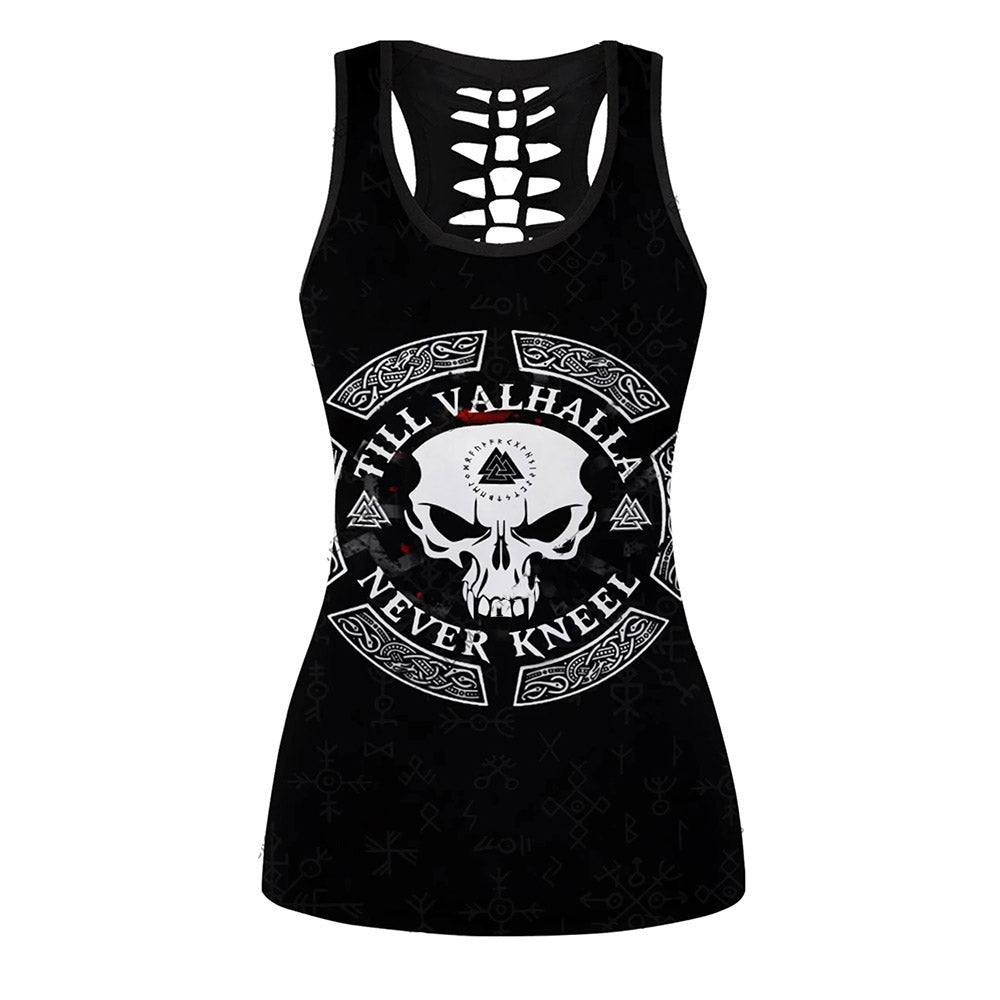 Fall Print Standard Women's Tank Top