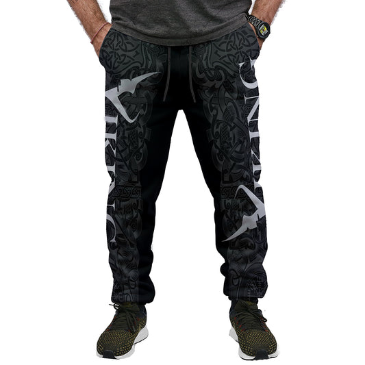 Geometric Print Fashion Men's Casual Pants