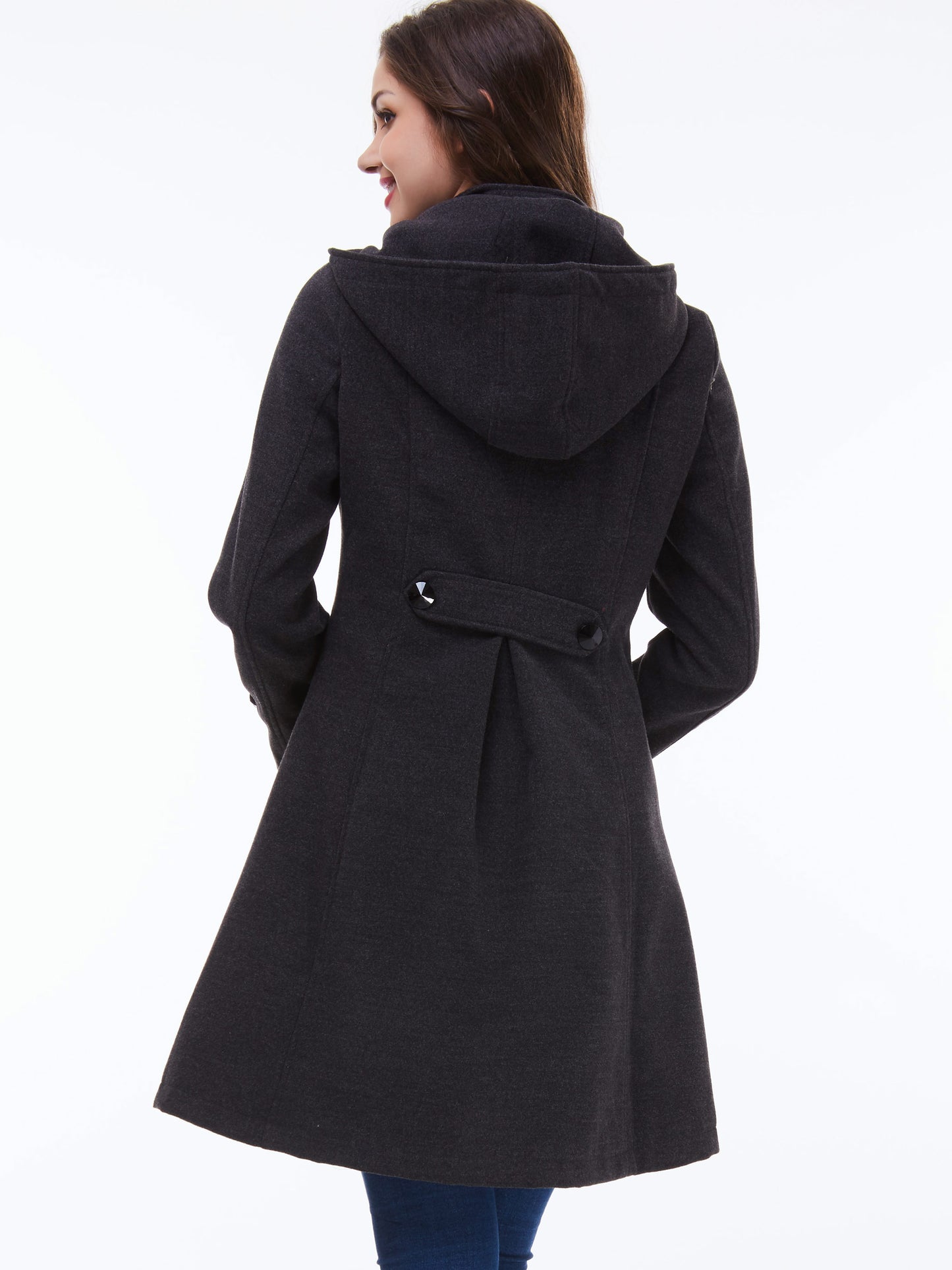 Double-Breasted Slim Winter Women's Overcoat