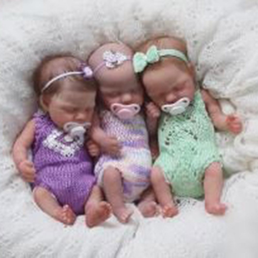 5'' SoftTouch Lifelike Mini Reborn Baby Doll Girl Boy