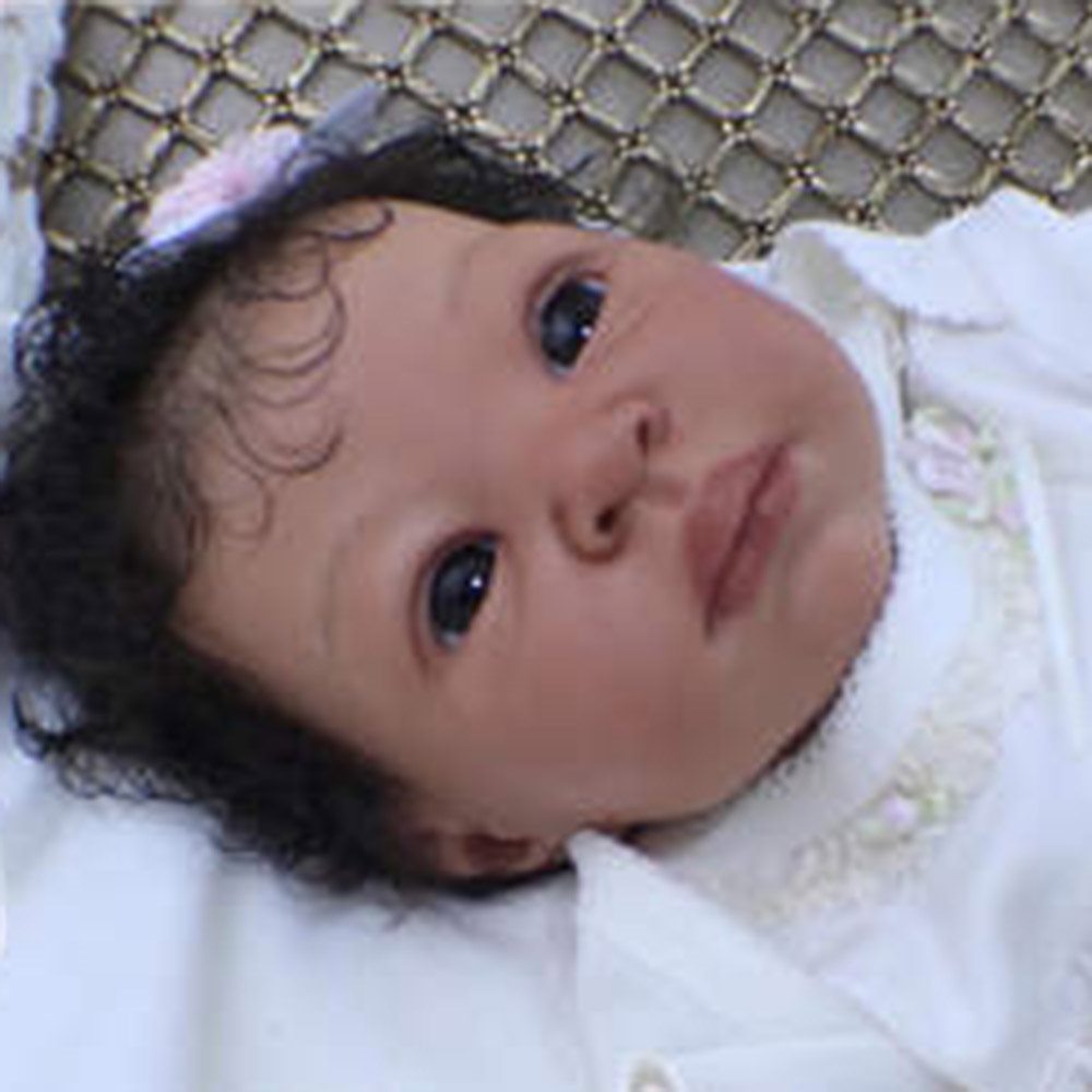 20 inch Realistic African American reborn baby baby doll