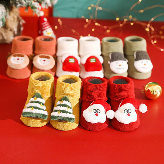 Cute Christmas Sokcs for 17-23 Inches Reborn Dolls