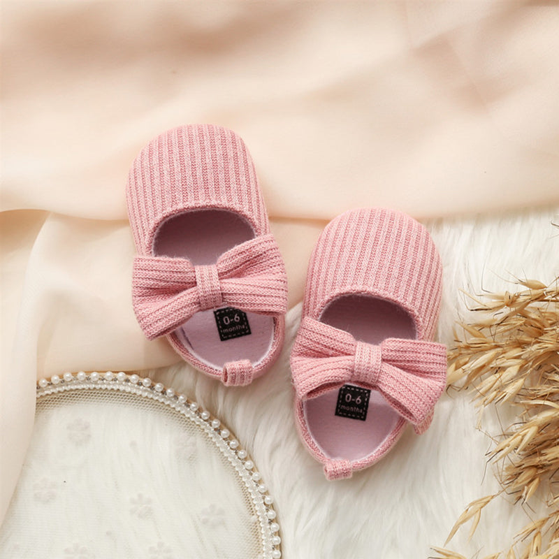 Cute Bow Knot Shoes for 20-24 Inches Reborn Dolls