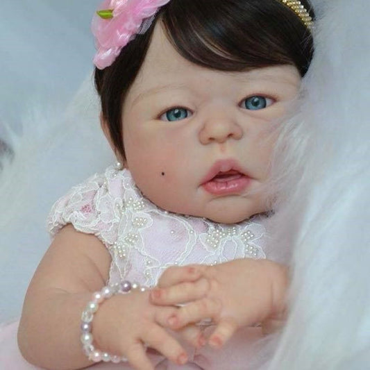 21" Lifelike Cute Dakota Reborn Vinyl Doll girl