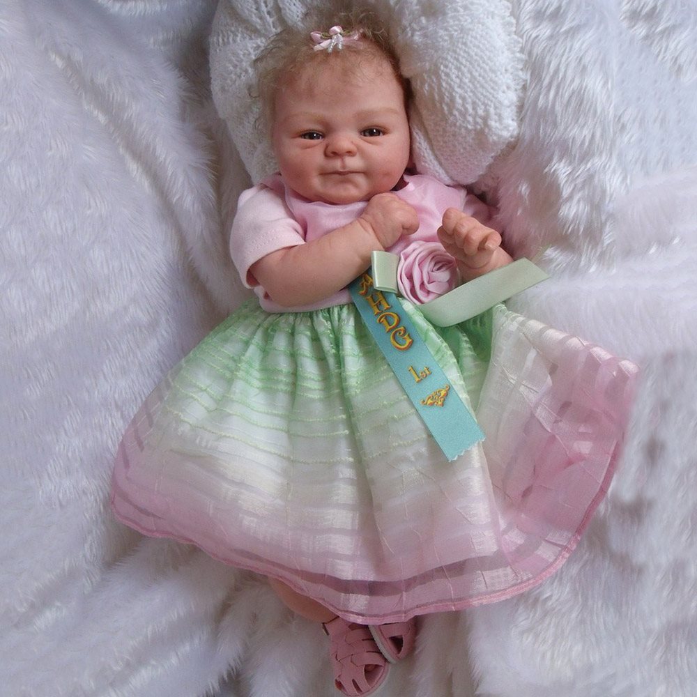 17 inch little Realistic Tawny reborn baby baby doll best gift