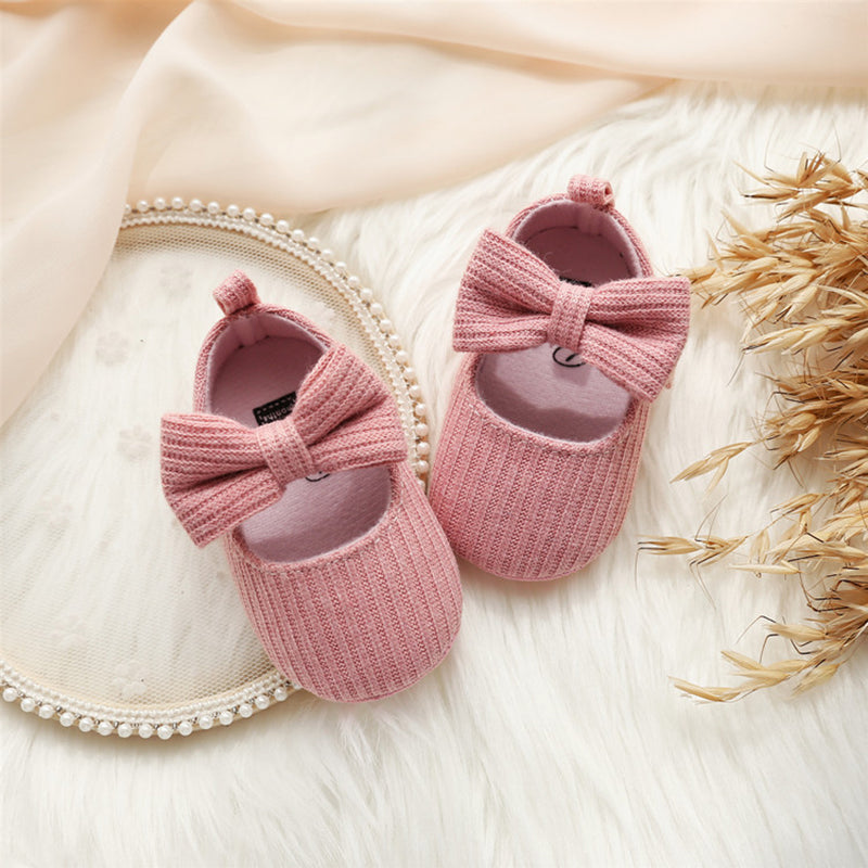 Cute Bow Knot Shoes for 20-24 Inches Reborn Dolls