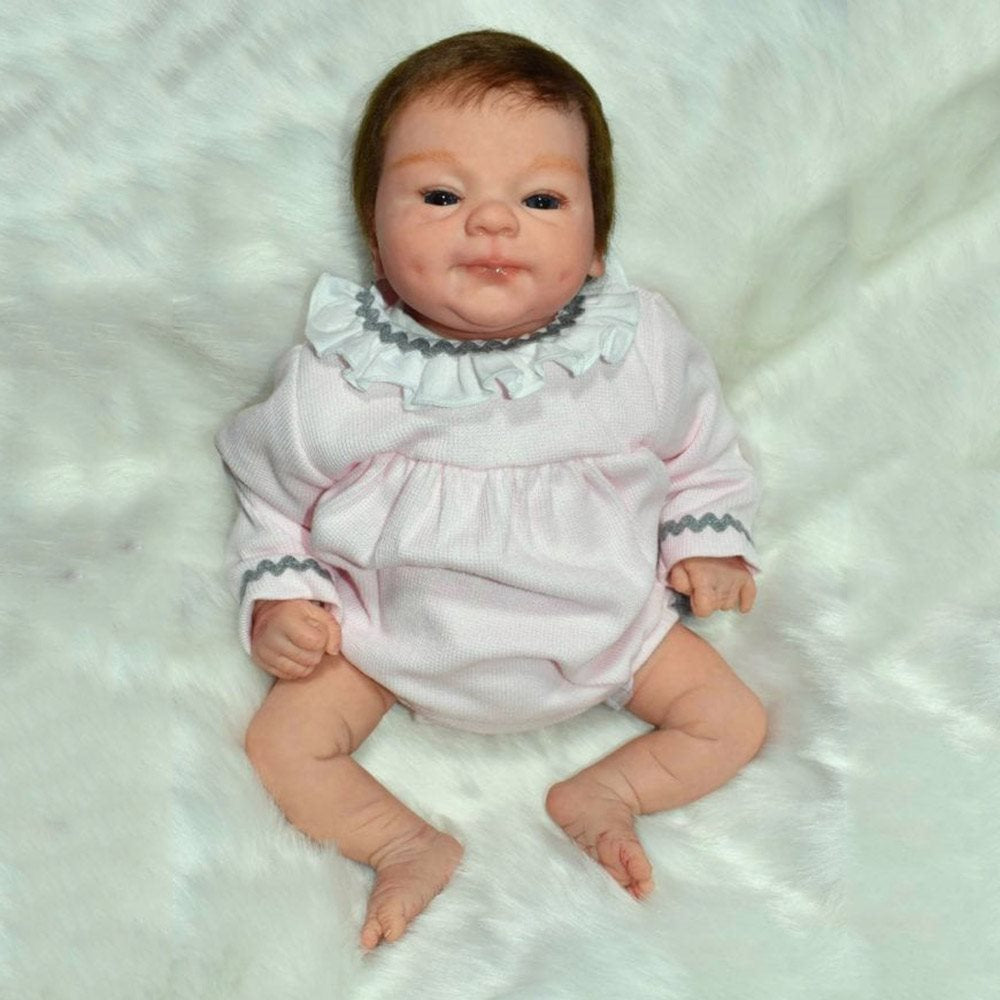 17 inch little Realistic Stacy  reborn baby baby doll