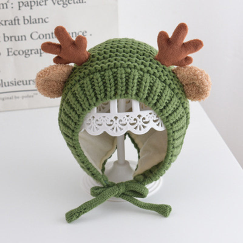 Cute Antlers Christmas Hats for 20-23 Inches Reborn Dolls