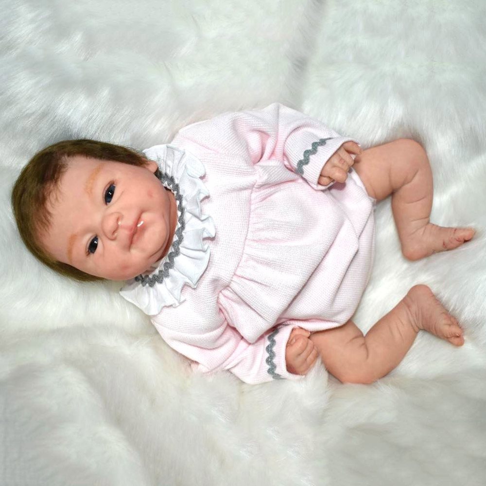 17 inch little Realistic Stacy  reborn baby baby doll